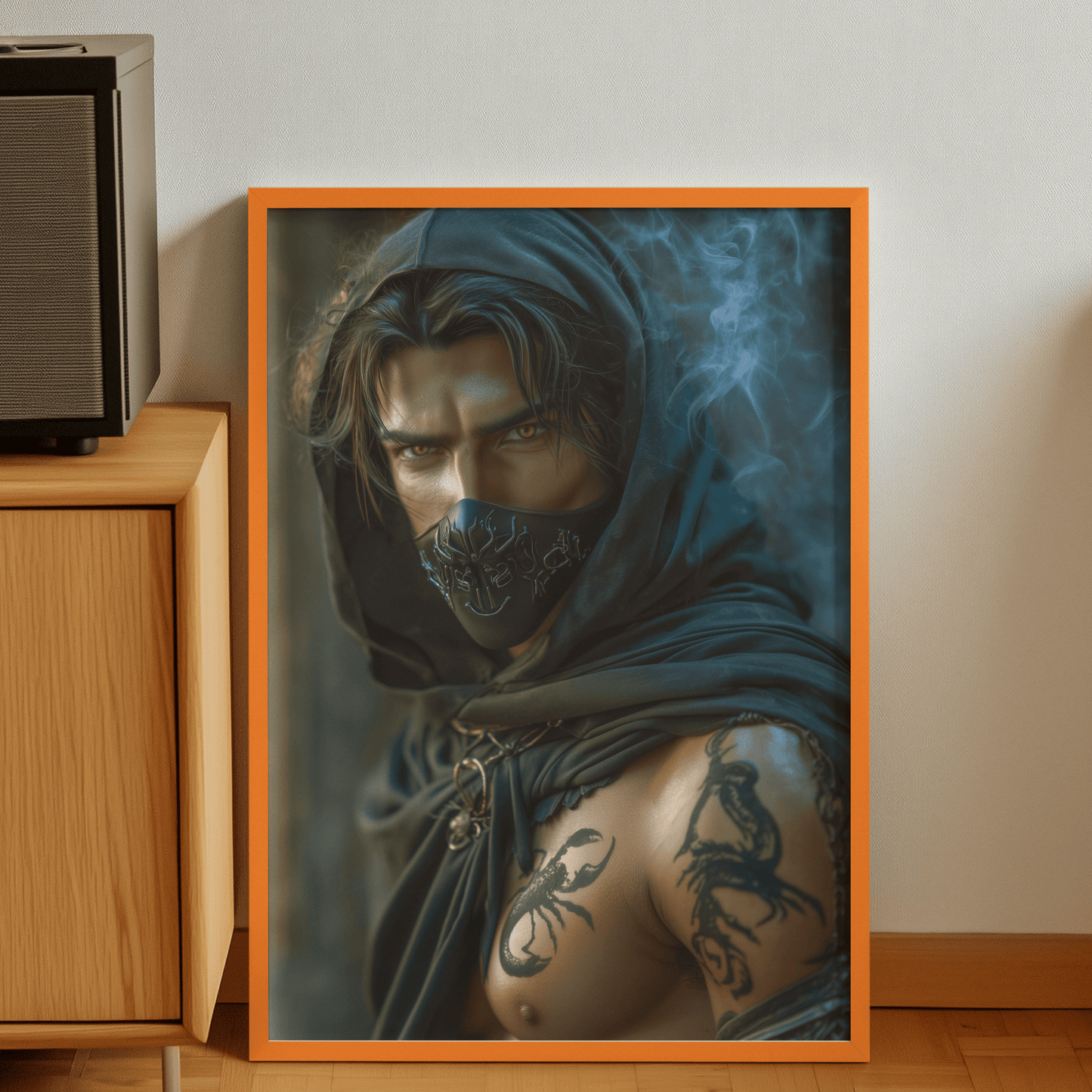 Shadow Daddies Fantasy Book Boyfriend Art Prints | Original Dark Romance Artwork - Starry Skies Austin