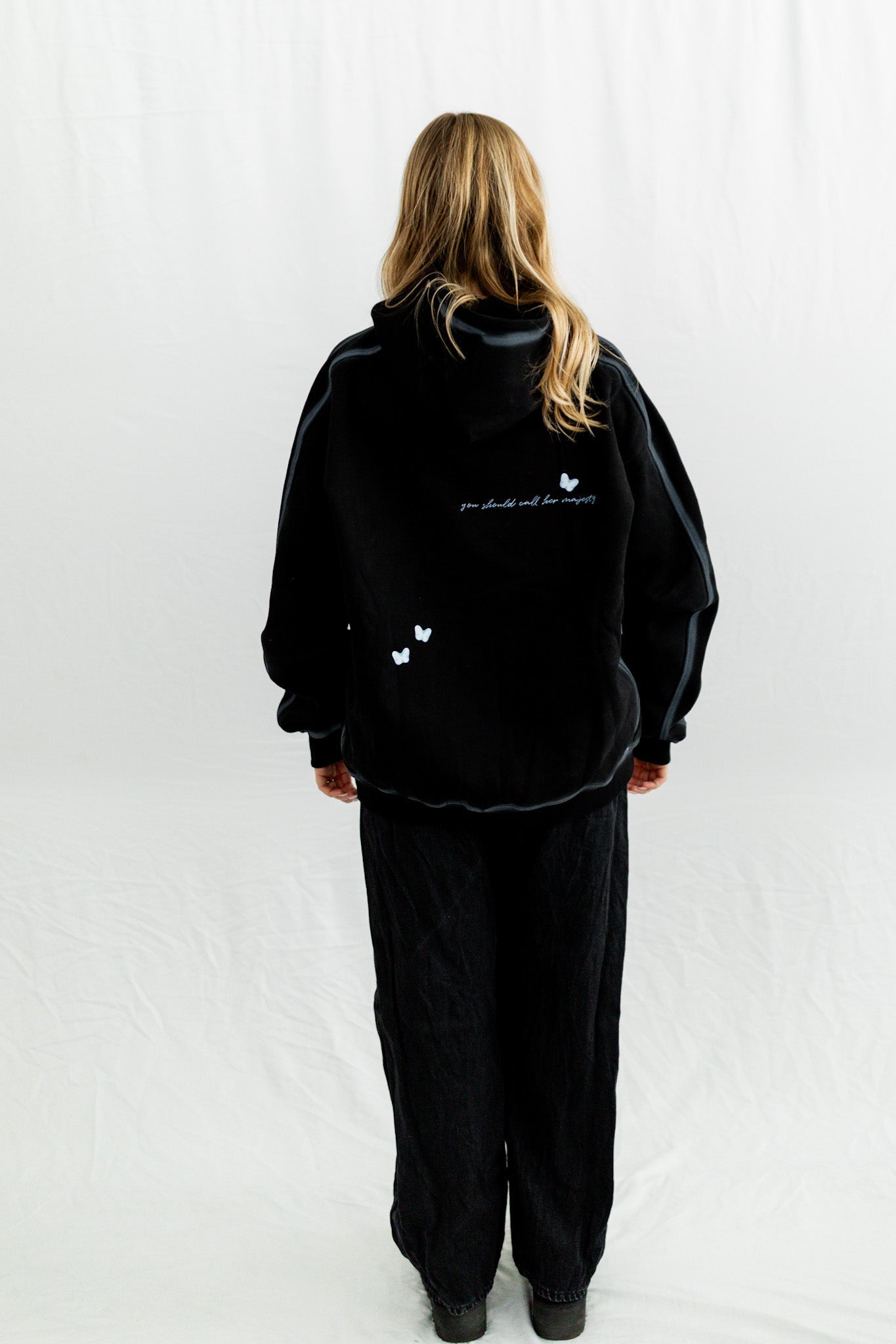 She Is Moonlight Hoodie - Starry Skies Austin