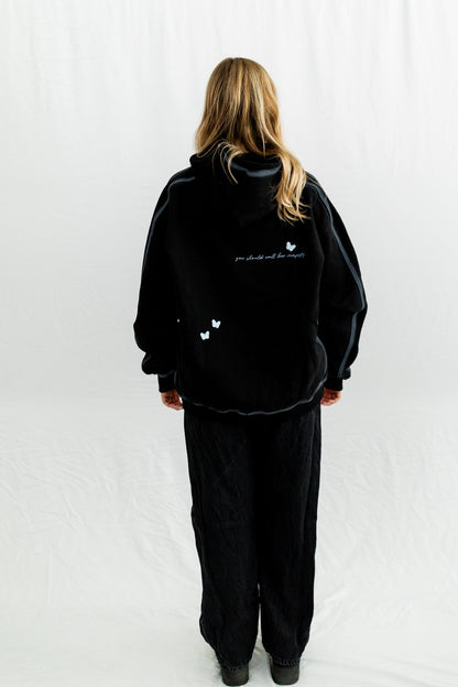 She Is Moonlight Hoodie - Starry Skies Austin