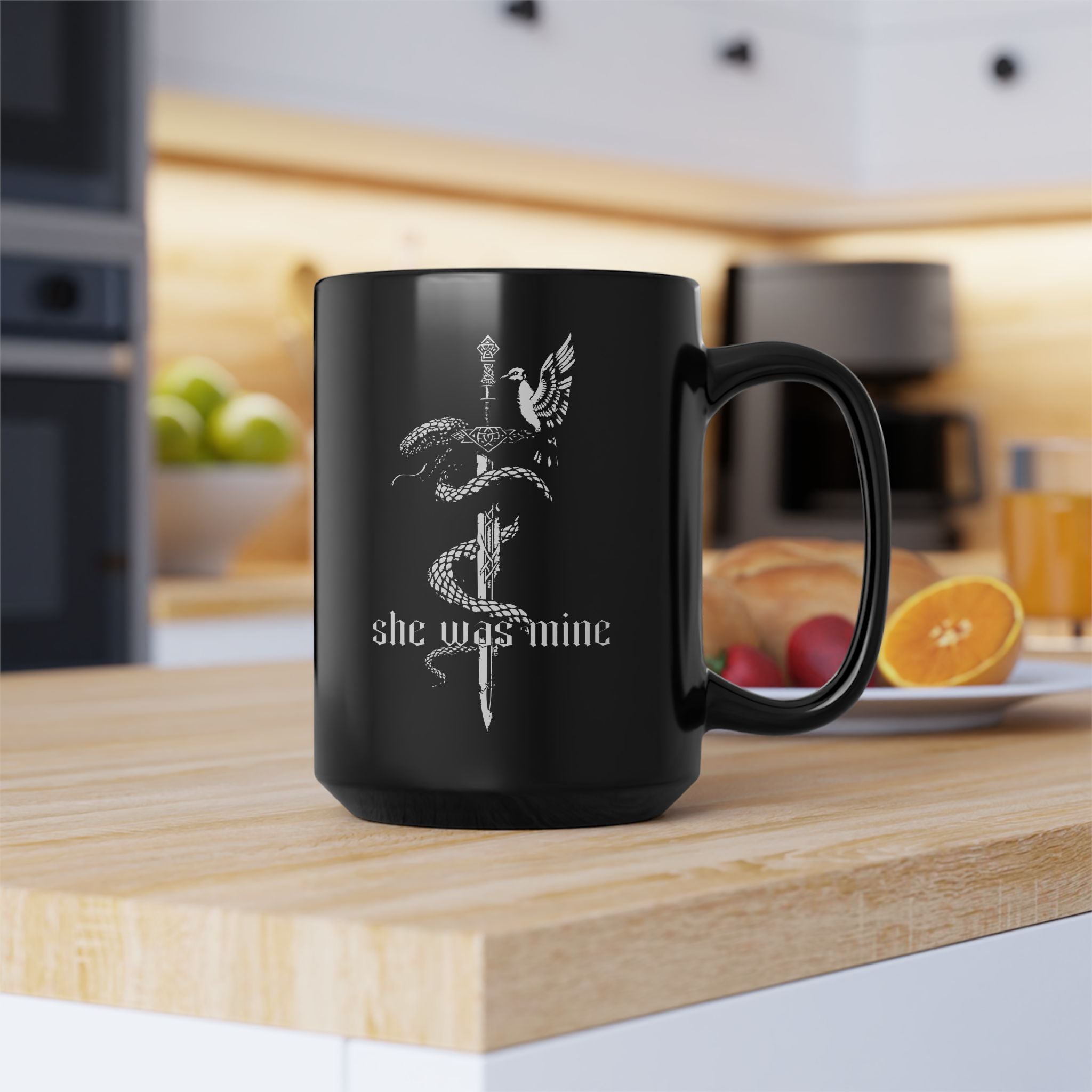 Bookish She Was Mine Ever Seas Inspired Mug - Starry Skies Austin
