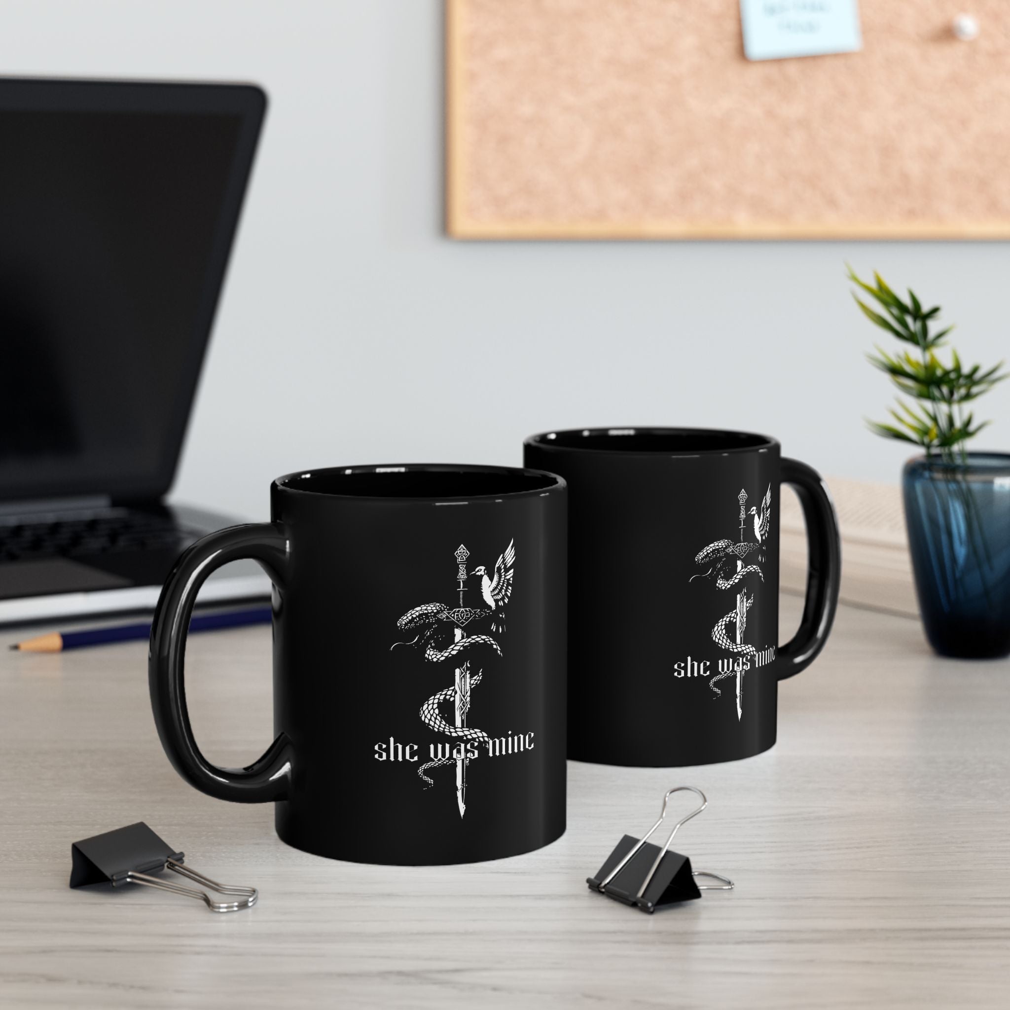 Bookish She Was Mine Ever Seas Inspired Mug - Starry Skies Austin