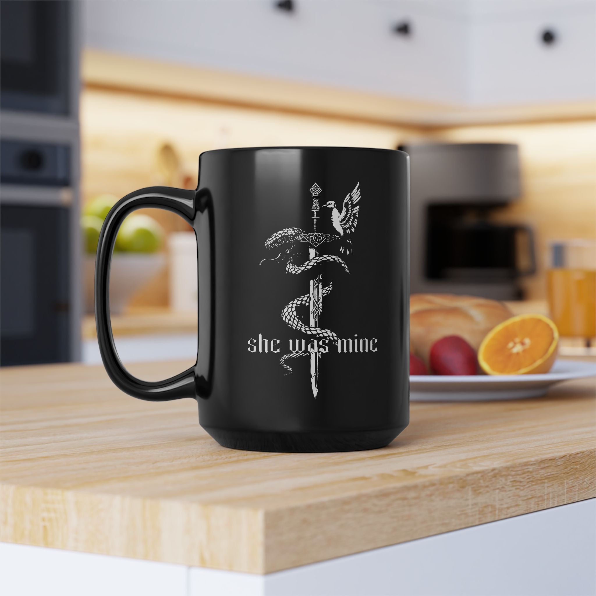 Bookish She Was Mine Ever Seas Inspired Mug - Starry Skies Austin