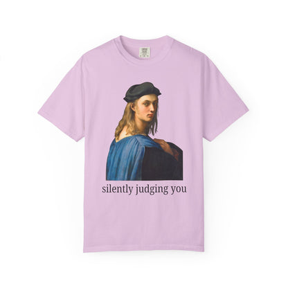 Silently Judging You Art History T-Shirt - Starry Skies Austin