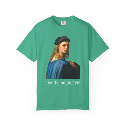 Silently Judging You Art History T-Shirt - Starry Skies Austin