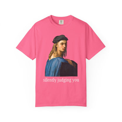 Silently Judging You Art History T-Shirt - Starry Skies Austin