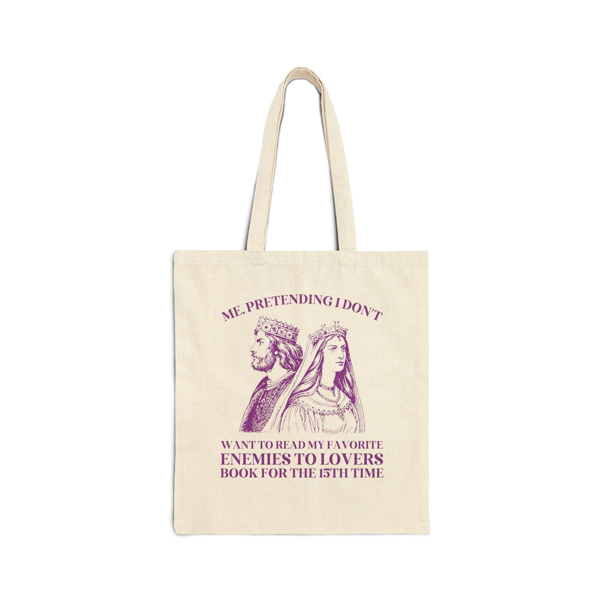 Silly Enemies to Lovers Romance Reader Tote Bag for Friend Who Loves Romantasy Books - Starry Skies Austin