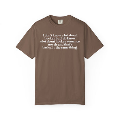 Silly Hockey Romance Reader Tee Shirt - Starry Skies Austin