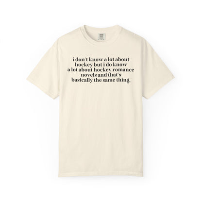 Silly Hockey Romance Reader Tee Shirt - Starry Skies Austin