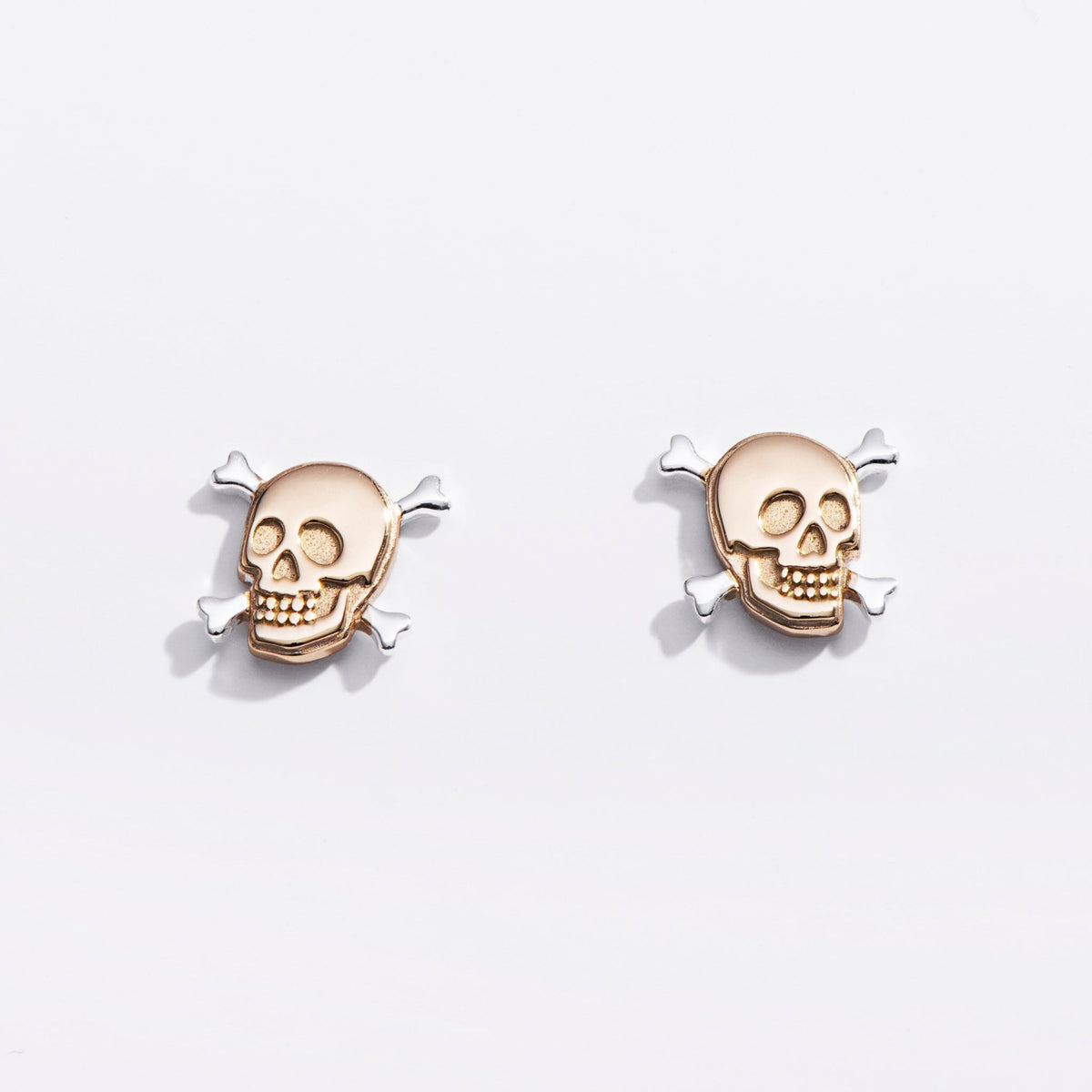 Skull & Crossbones Studs - Starry Skies Austin