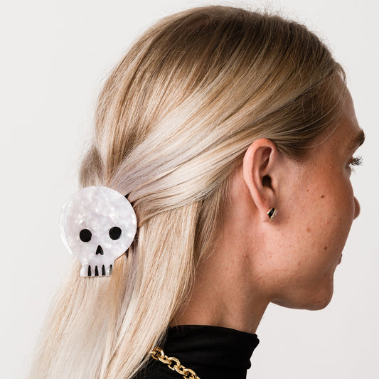 Skull Hair Claw - Starry Skies Austin