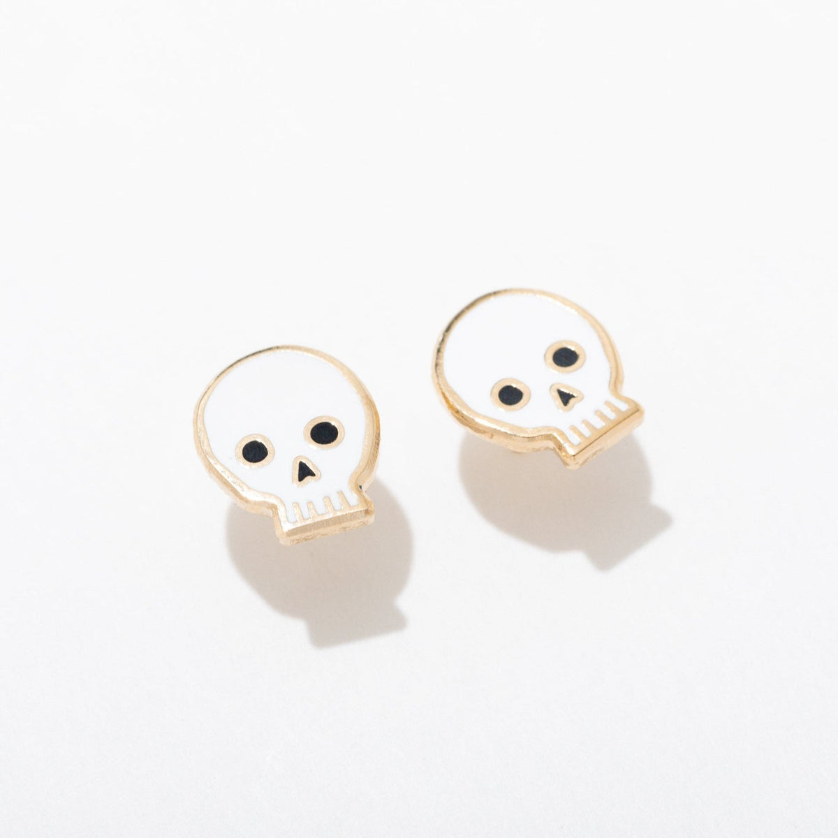 Skull Studs - Starry Skies Austin