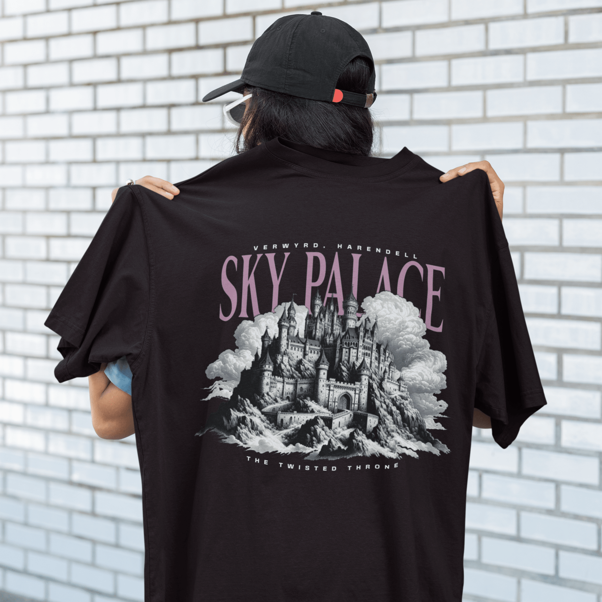 Sky Palace Oversized Tee | Inspired by The Twisted Throne - Starry Skies Austin