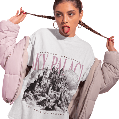Sky Palace Oversized Tee | Inspired by The Twisted Throne - Starry Skies Austin