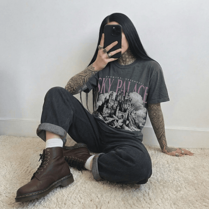 Sky Palace Oversized Tee | Inspired by The Twisted Throne - Starry Skies Austin
