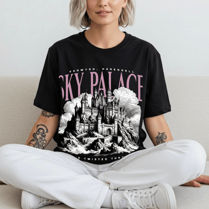 Sky Palace Oversized Tee | Inspired by The Twisted Throne - Starry Skies Austin