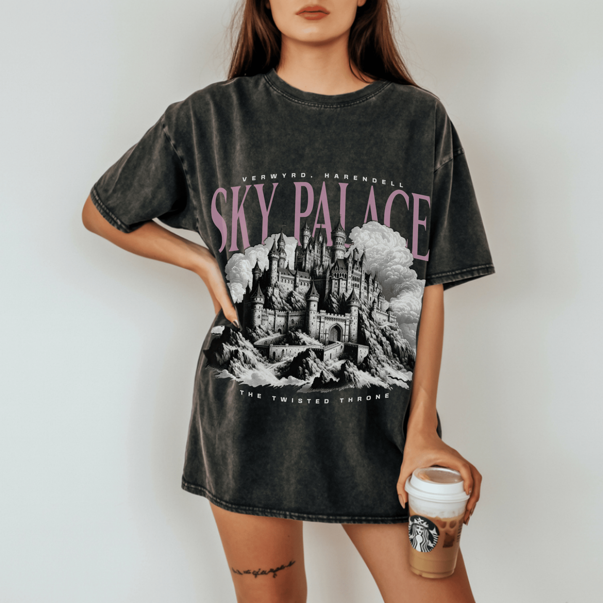 Sky Palace Oversized Tee | Inspired by The Twisted Throne - Starry Skies Austin