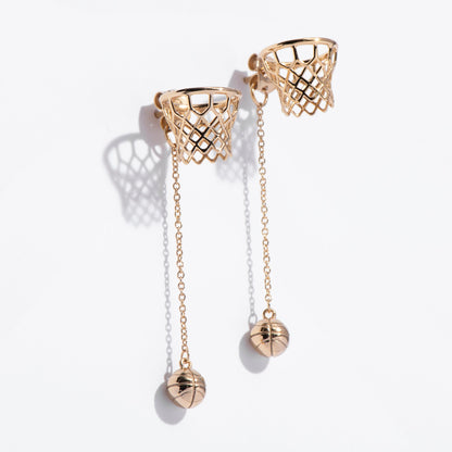 Slam Dunk Earrings - Starry Skies Austin
