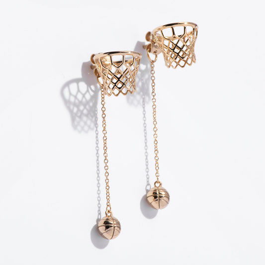 Slam Dunk Earrings - Starry Skies Austin