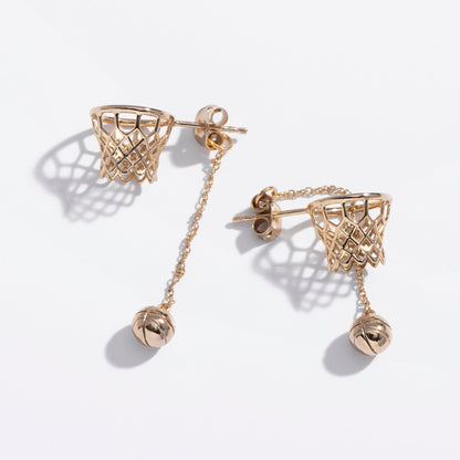 Slam Dunk Earrings - Starry Skies Austin