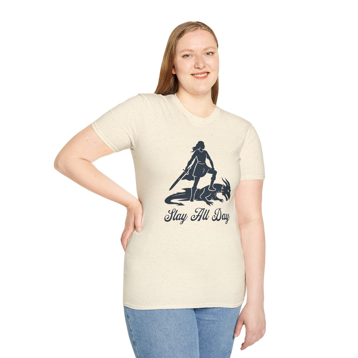 Slay All Day T-Shirt - Starry Skies Austin