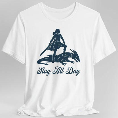 Slay All Day T-Shirt - Starry Skies Austin
