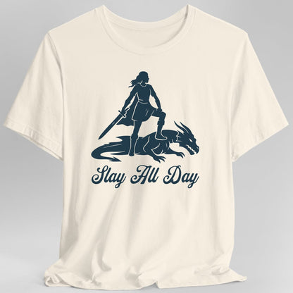 Slay All Day T-Shirt - Starry Skies Austin