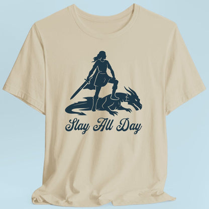Slay All Day T-Shirt - Starry Skies Austin