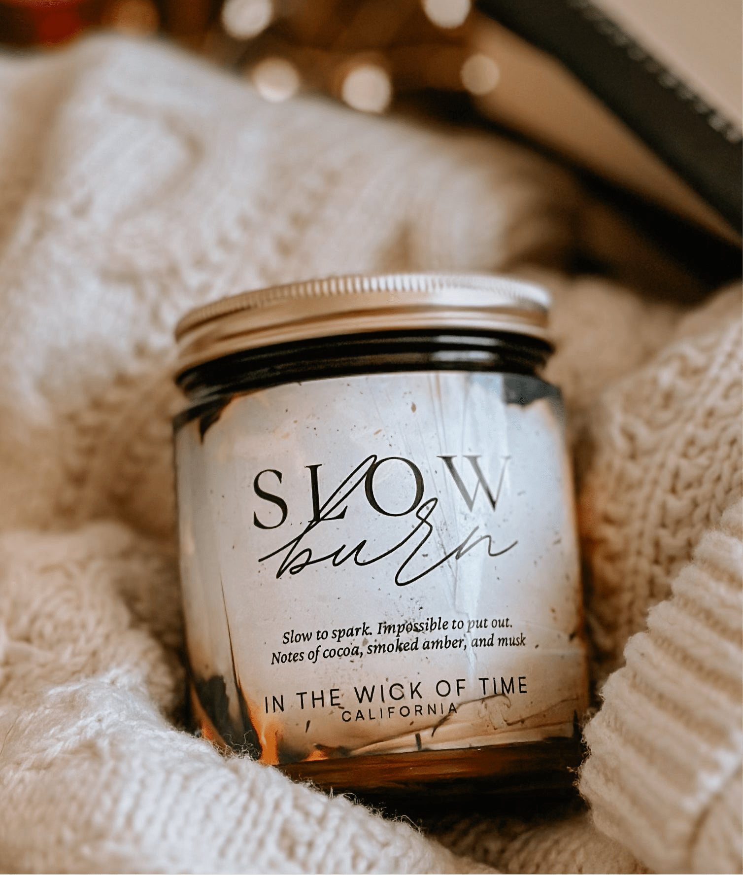 Slow Burn Candle - Starry Skies Austin