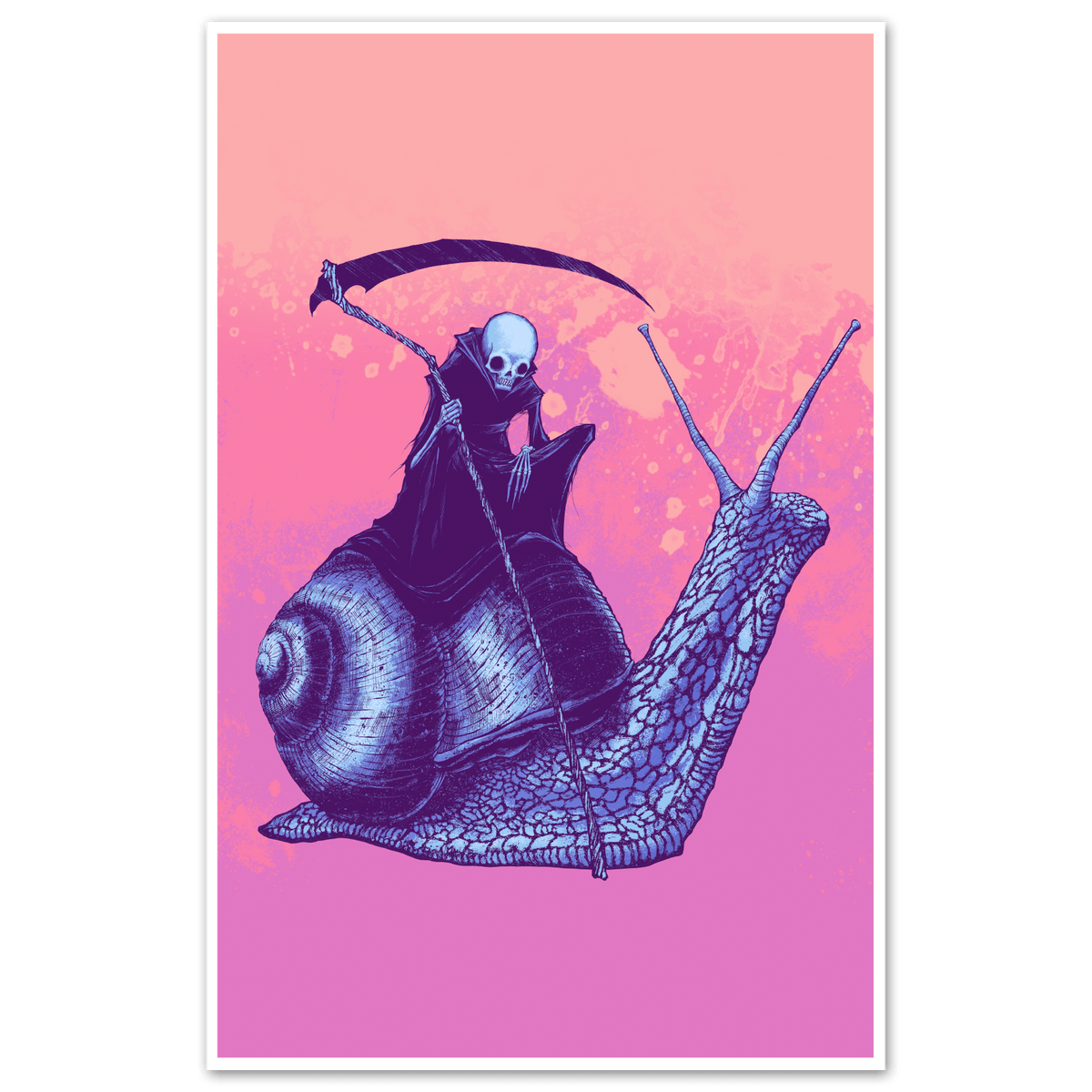 Slow Death Print - Starry Skies Austin