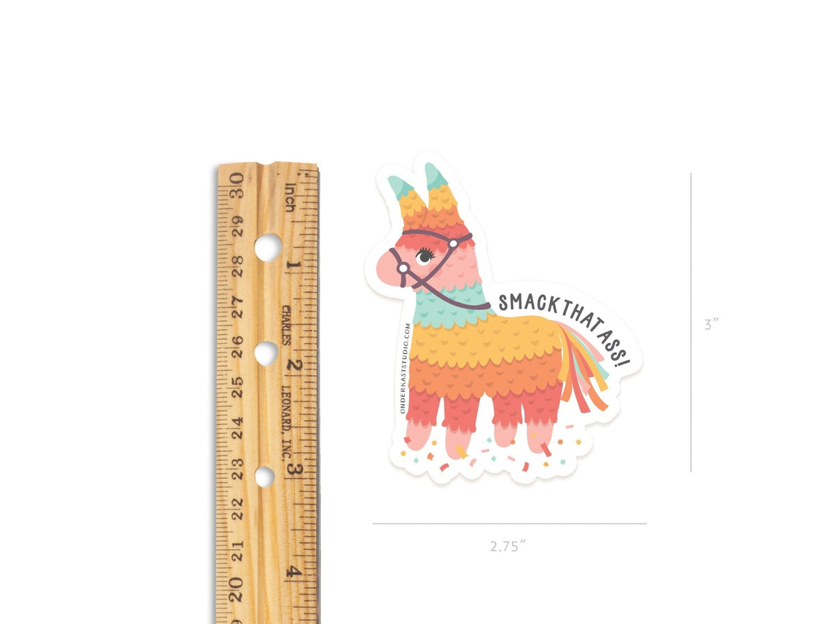 Smack That Ass Piñata Sticker - Starry Skies Austin