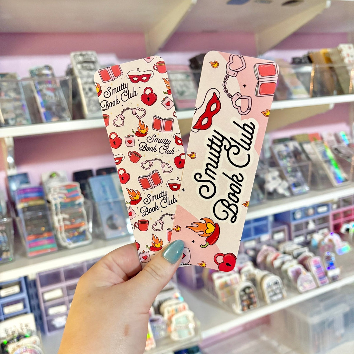 Smutty Book Club Dual-Sided Cardstock Bookmark - Starry Skies Austin