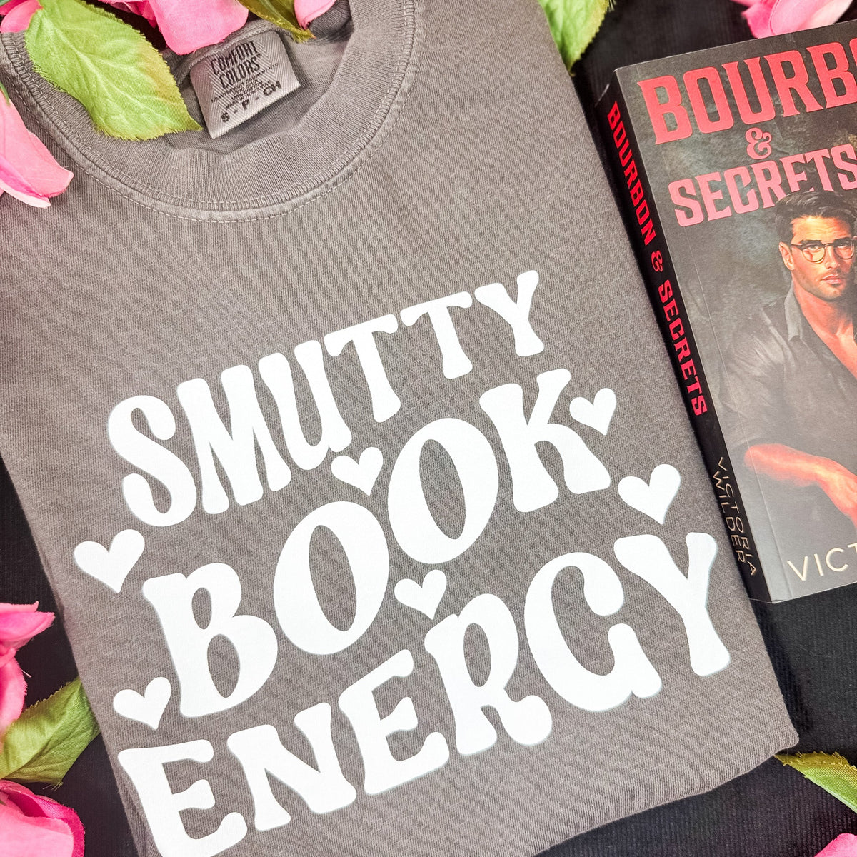 Smutty Book Energy Comfort Colors Shirt - Starry Skies Austin