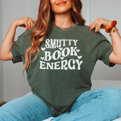 Smutty Book Energy Comfort Colors Shirt - Starry Skies Austin