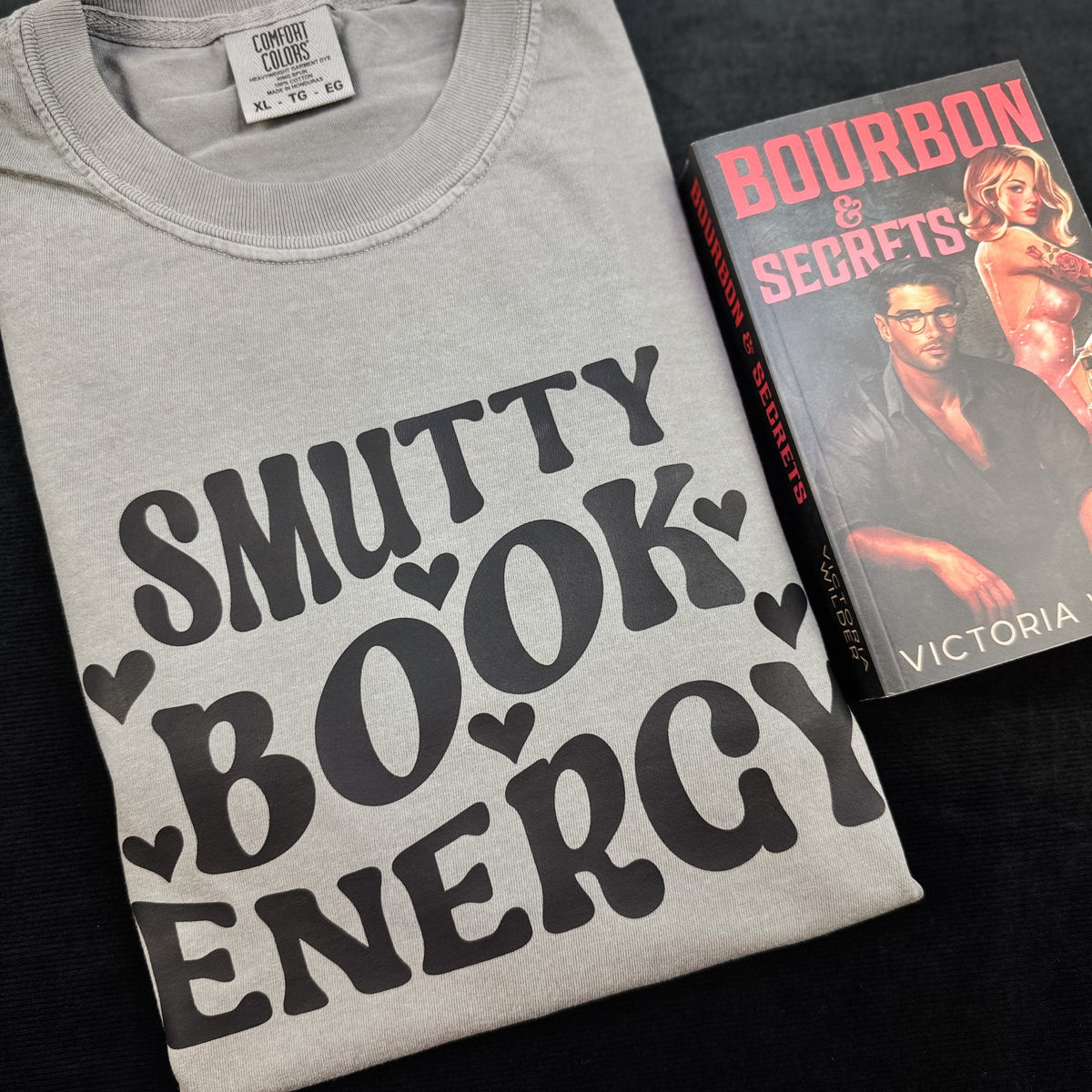 Smutty Book Energy Comfort Colors Shirt - Starry Skies Austin