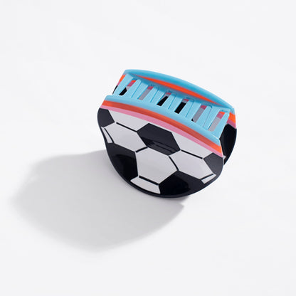 Soccer Ball Hair Claw - Starry Skies Austin