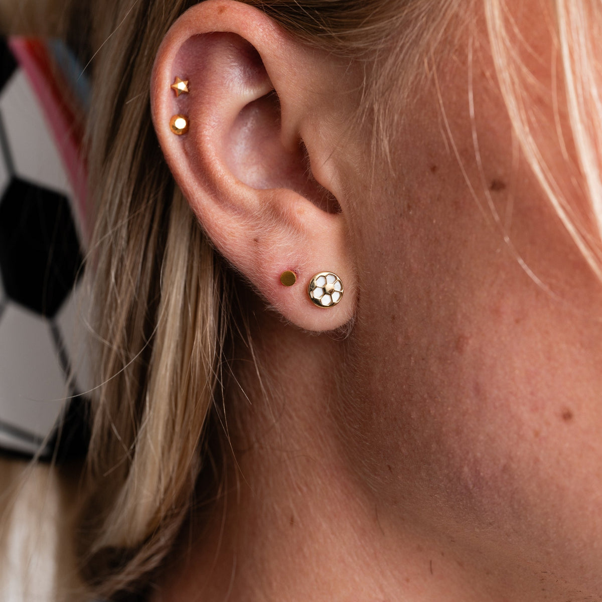 Soccer Ball Studs - Starry Skies Austin