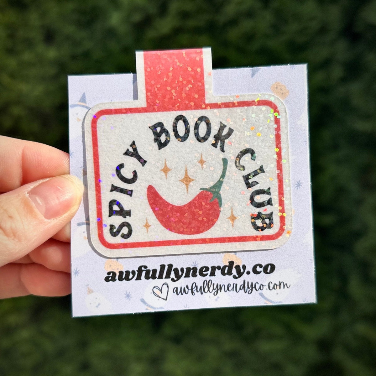 Spicy Book Club Magnetic Bookmark - Starry Skies Austin