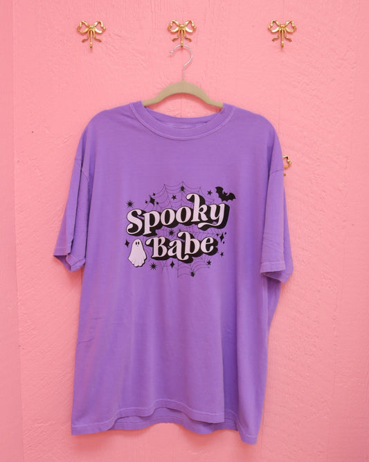 Spooky Babe Shirt - Starry Skies Austin