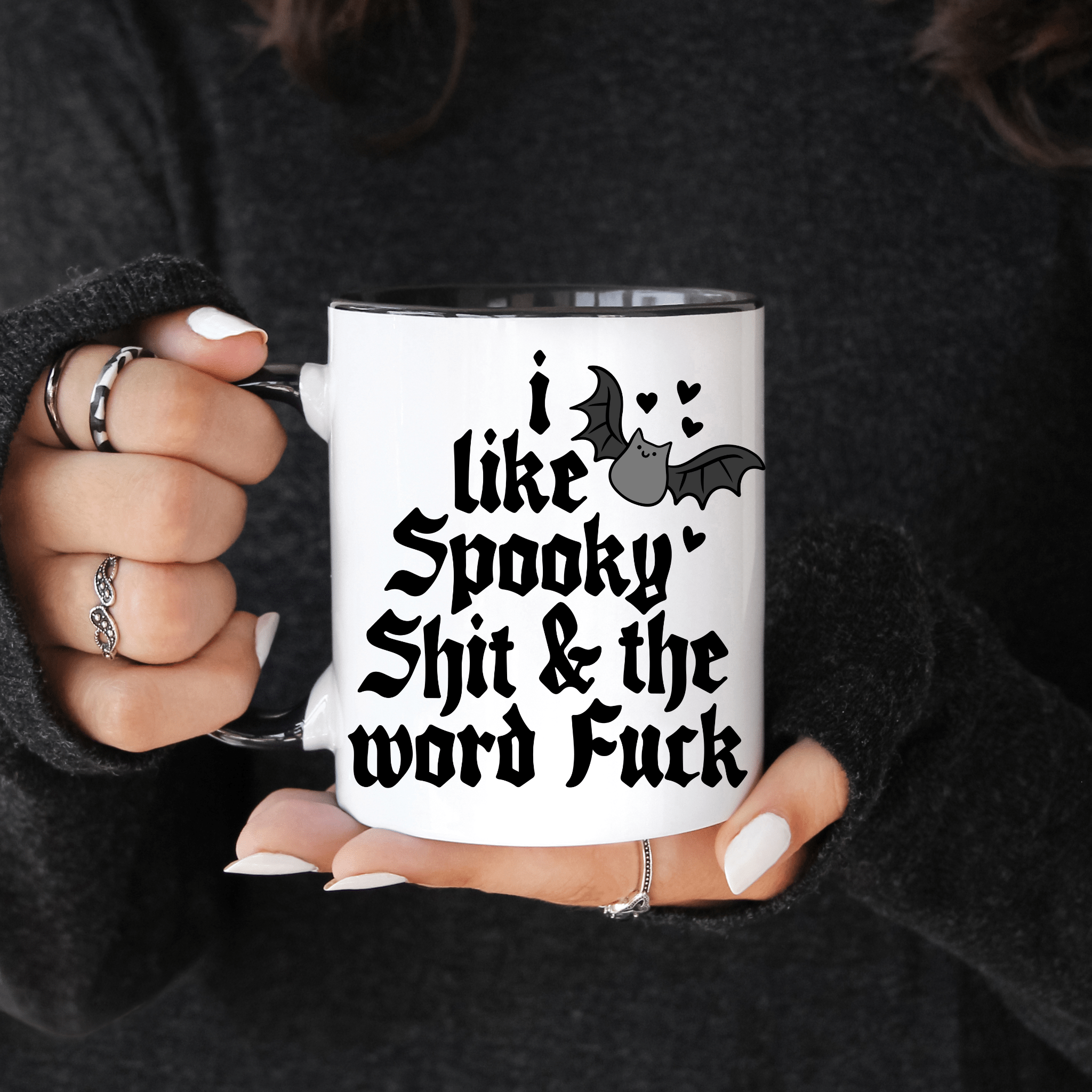 Spooky Shit Halloween Mug - Starry Skies Austin