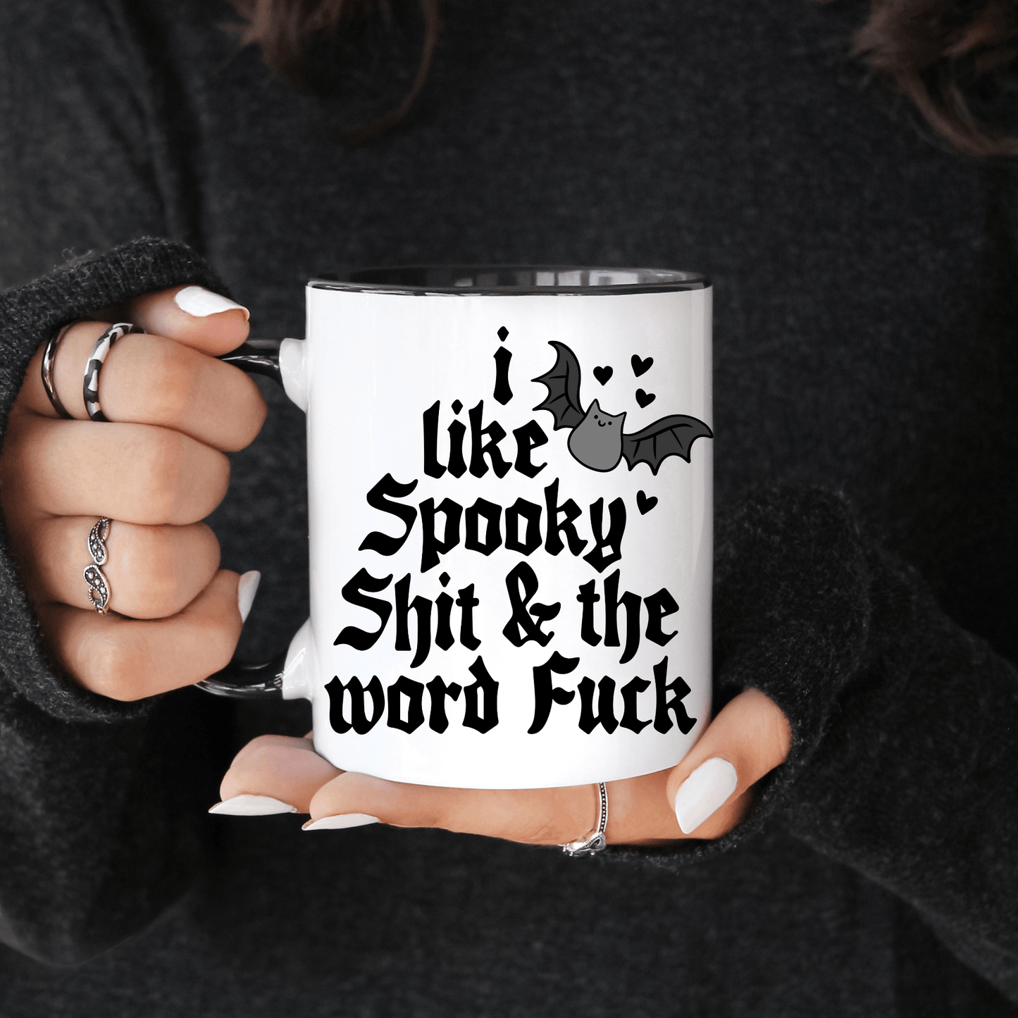 Spooky Shit Halloween Mug - Starry Skies Austin