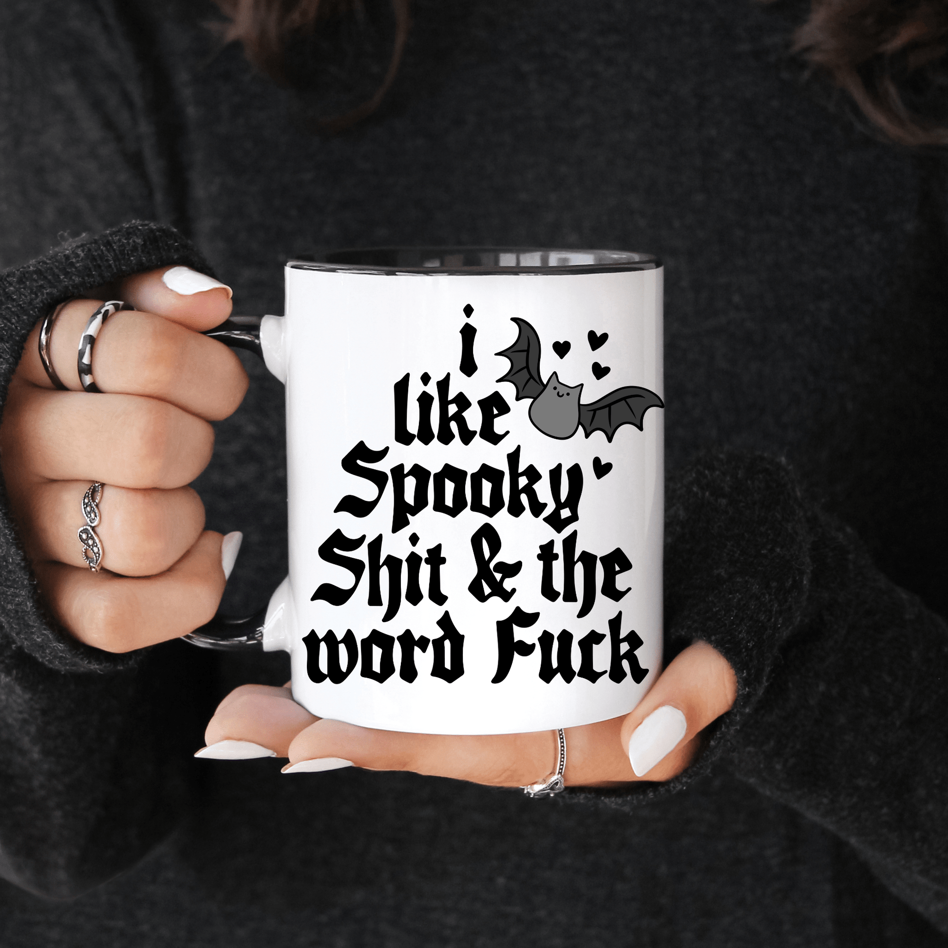 Spooky Shit Halloween Mug - Starry Skies Austin