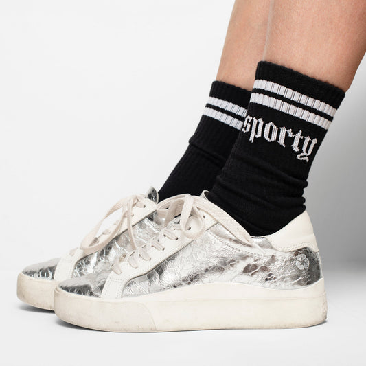 Sporty Athletic Crew Socks - Starry Skies Austin