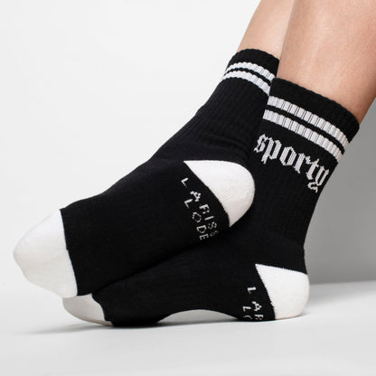 Sporty Athletic Crew Socks - Starry Skies Austin