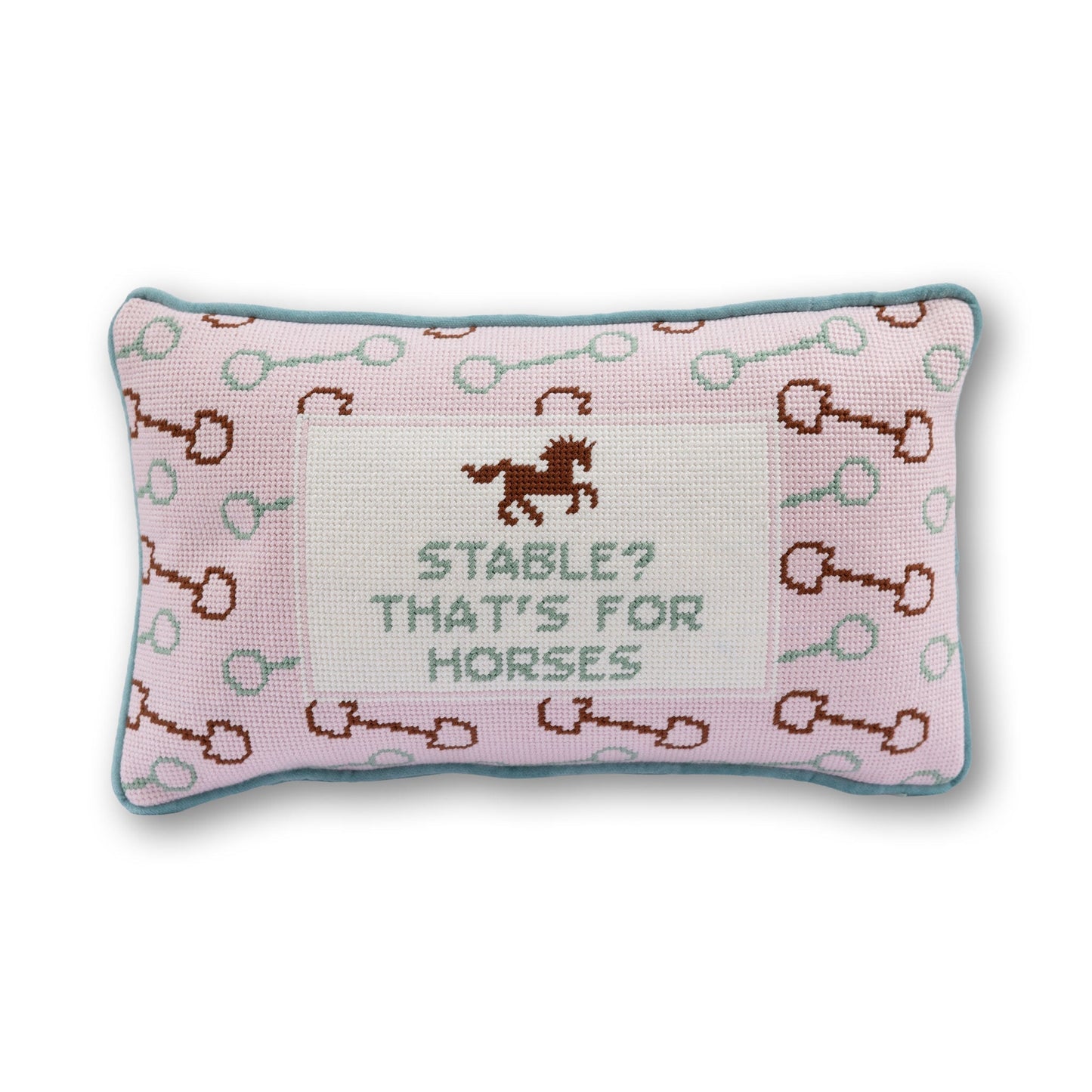 Stable Needlepoint Pillow - Starry Skies Austin
