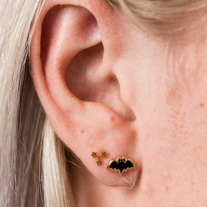 Star Trio Flat Back Studs - Starry Skies Austin