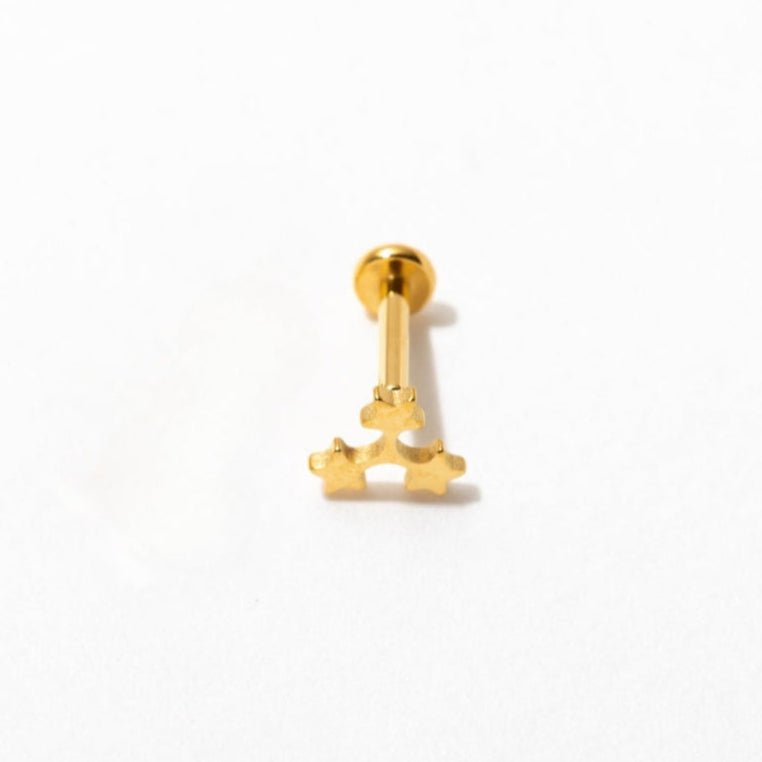 Star Trio Flat Back Studs - Starry Skies Austin