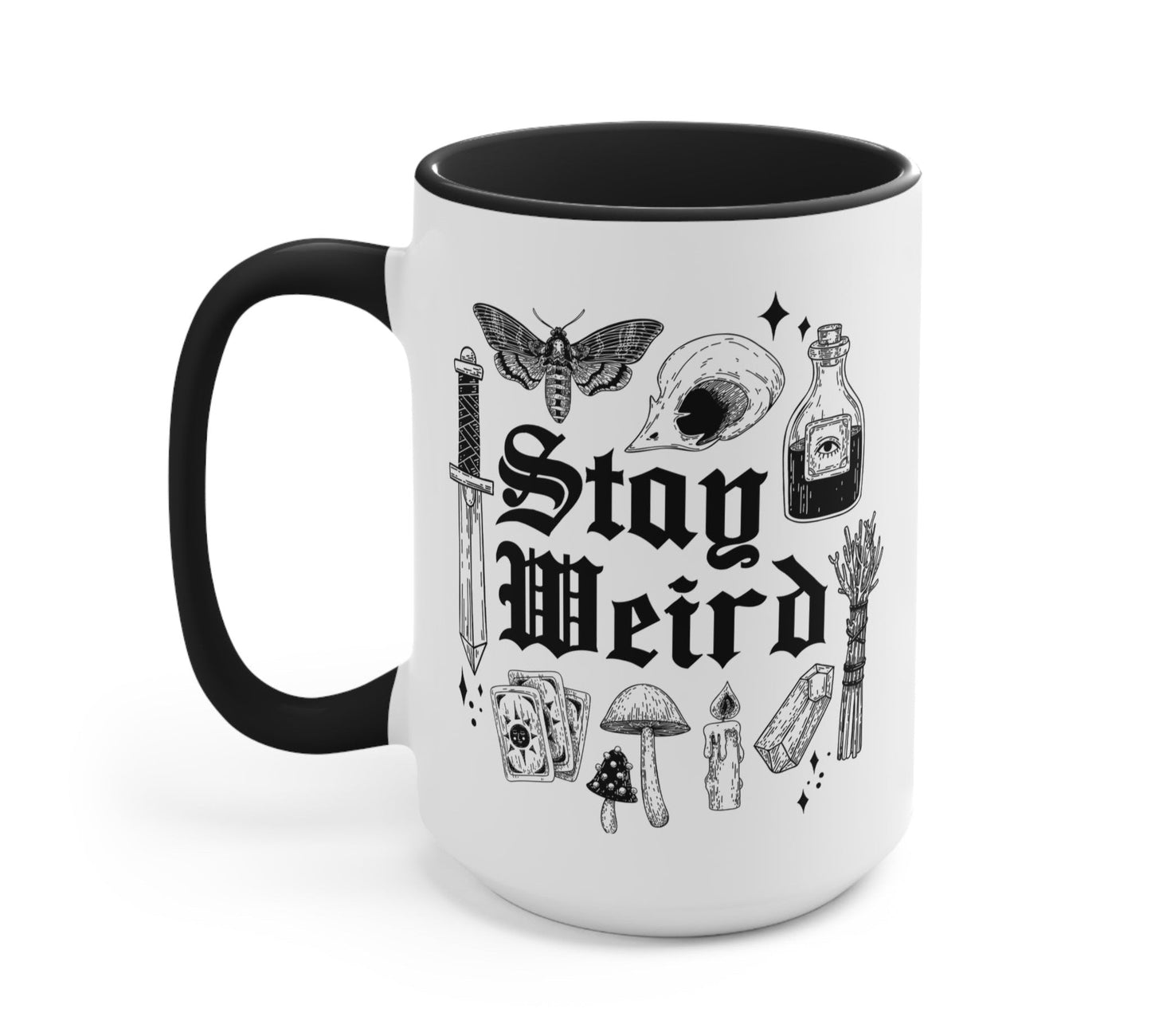 Stay Weird Mug Halloween Mug - Starry Skies Austin