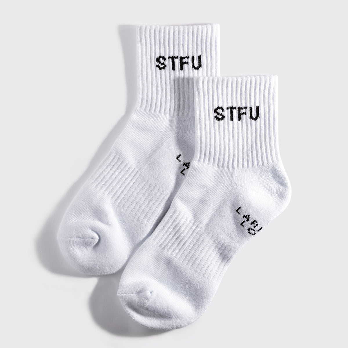 STFU Quarter Crew Socks - Starry Skies Austin