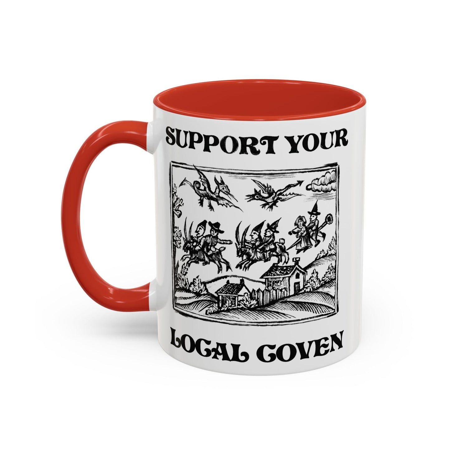 Support Your Local Coven Witchy Mug - Starry Skies Austin