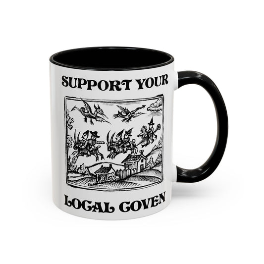 Support Your Local Coven Witchy Mug - Starry Skies Austin